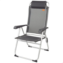 Color Baby Silla de camping de aluminio reclinable con 5 posiciones