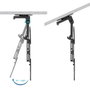 Tooq Soporte de Techo Giratorio LPCE1123TSLI-B para Pantallas 23-55 pulgadas