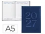 Liderpapel Agenda de oficina 2027 semana vista A5 azul