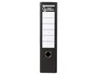 Liderpapel Archivador de Palanca A4 Cartón Forrado Negro Lomo 80mm Compresor Metálico