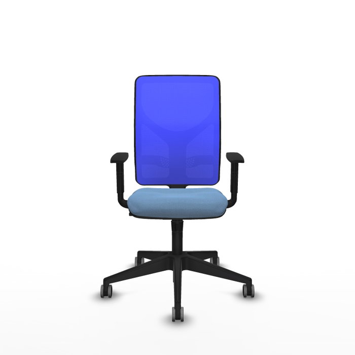 PIQUERAS Y CRESPO Silla de oficina Motilla con mecanismo Sincro, Azul cielo y Azul PIQUERAS Y CRESPO Silla de oficina Motilla con mecanismo Sincro, Azul cielo y Azul