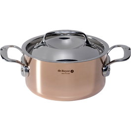 De Buyer Prima Matera Olla de Cobre/Acero 16 cm