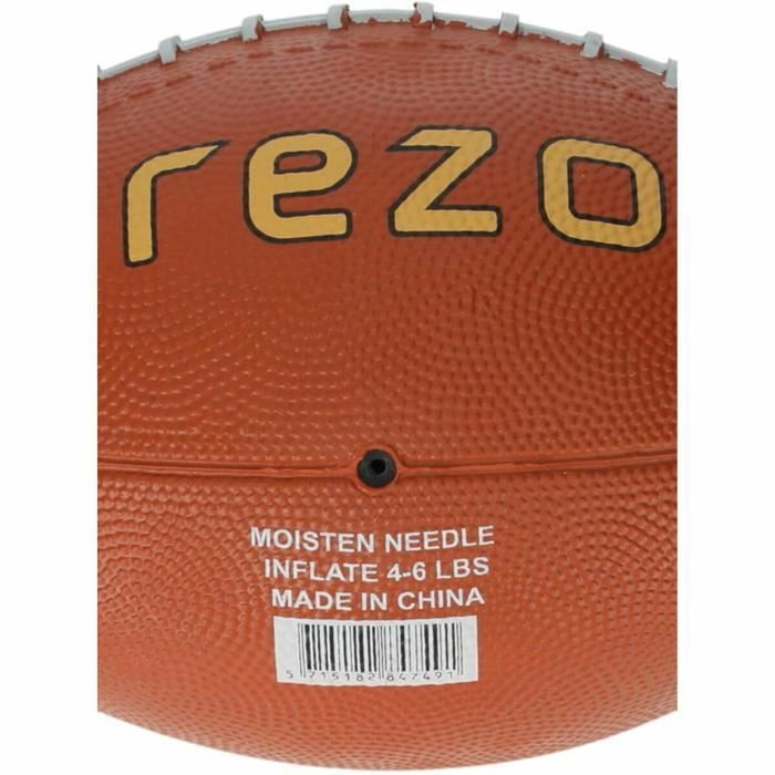 Aucune Balón de fútbol americano Rezo de caucho Marrón Talla 3