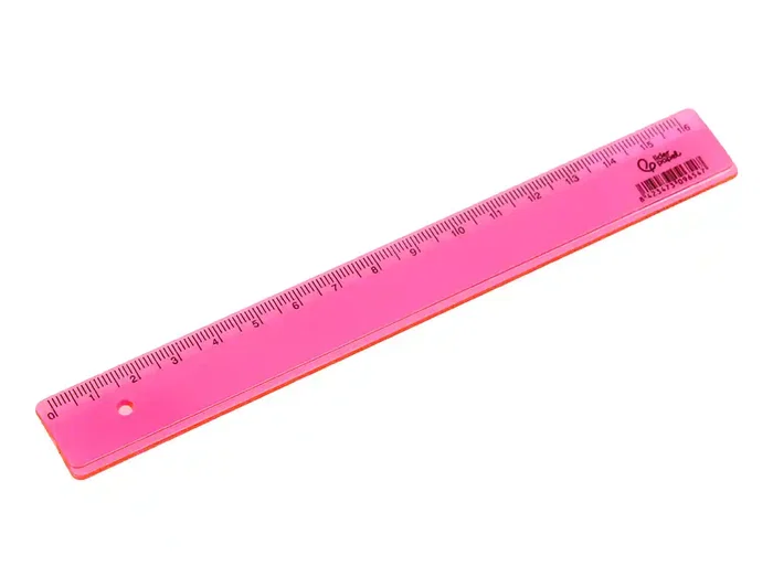 Liderpapel Regla de Plástico 16 cm Cubilete con 100 Unidades Colores Surtidos