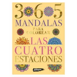 GATO DE HOJALATA, 365 Mandalas: Las cuatro estaciones para colorear