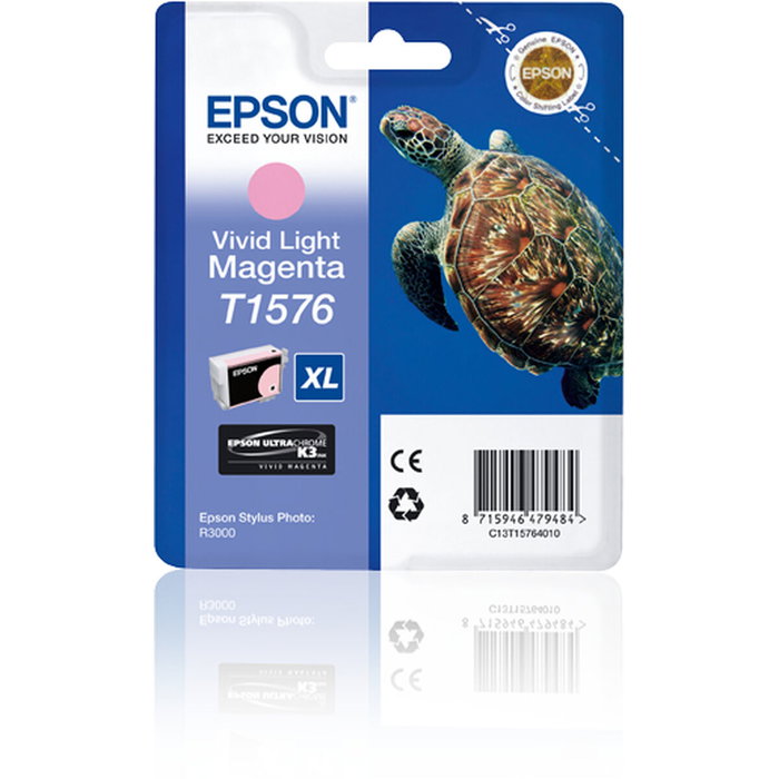 Epson T1576 Cartucho de tinta Magenta claro vivo