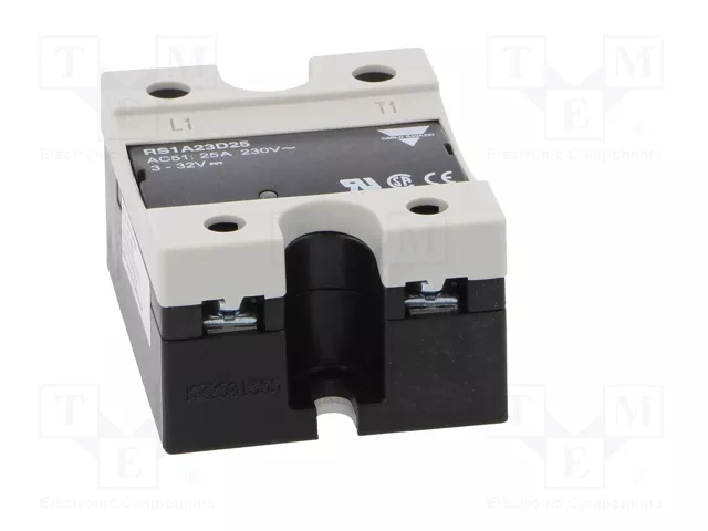 CARLO GAVAZZI RS1A23D25 Relé de semiconductor monofásico 25A 42-265VAC