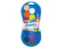 Carioca Acuarela 12 Colores Pastillas Brillantes Mezclables 30mm con Pincel Estuche Plástico