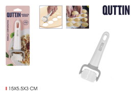 Quttin Rodillo Cortapastas Circular 15 x 5.5 x 3 cm (24 Unidades)