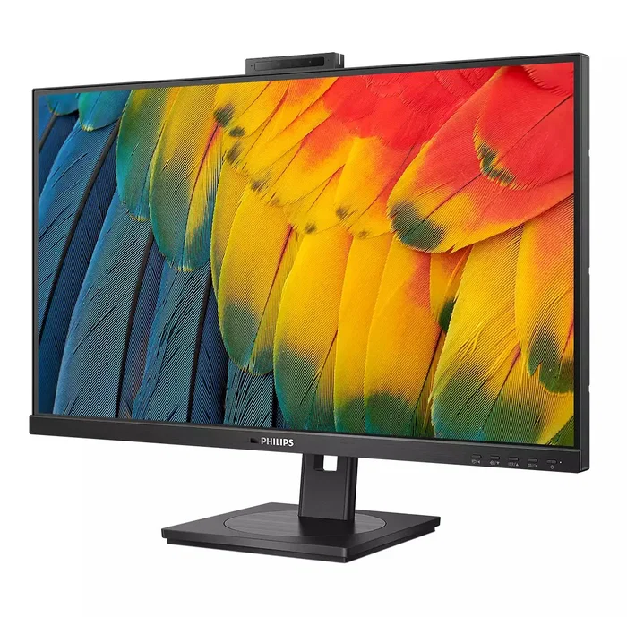 Philips 5000 Series Monitor 27B1U5601H/00 68.6 cm (27") QHD 2560x1440 IPS USB-C con Webcam 5MP, KVM, Windows Hello y Altavoces para Oficina