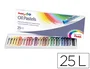 Pentel Lápices Oil Pastel Caja de 25 Colores Surtidos