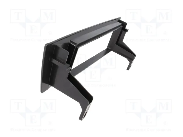 PER.PIC. Bastidor de montaje de radio 1 DIN negro para BMW