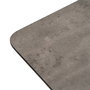 Mesa Extensible Gris Dm-Metal Salón 120 X 80 X 75 cm