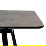 Mesa Extensible Gris Dm-Metal Salón 120 X 80 X 75 cm