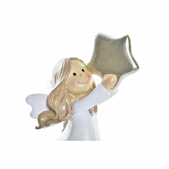 DKD Home Decor Figura de Ángel en Resina Surtida de 2 Piezas DKD Home Decor Figura de Ángel en Resina Surtida de 2 Piezas