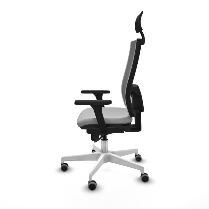 PIQUERAS Y CRESPO Silla de oficina Horna con mecanismo Sincro, Gris PIQUERAS Y CRESPO Silla de oficina Horna con mecanismo Sincro, Gris