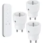 KYF KYF1720185577791 - Juego de 3 Enchufes de Interior con Control Remoto, 2300W, Control Incluido