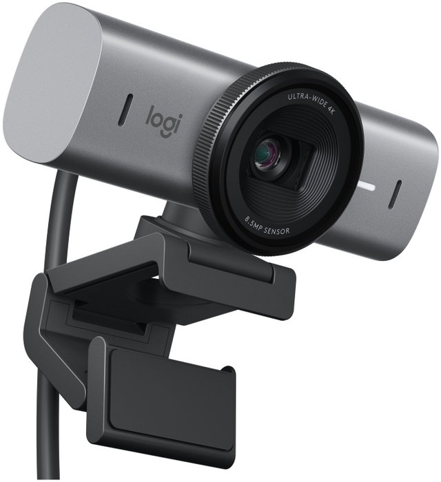 Logitech MX Brio 4K Ultra HD Grafito