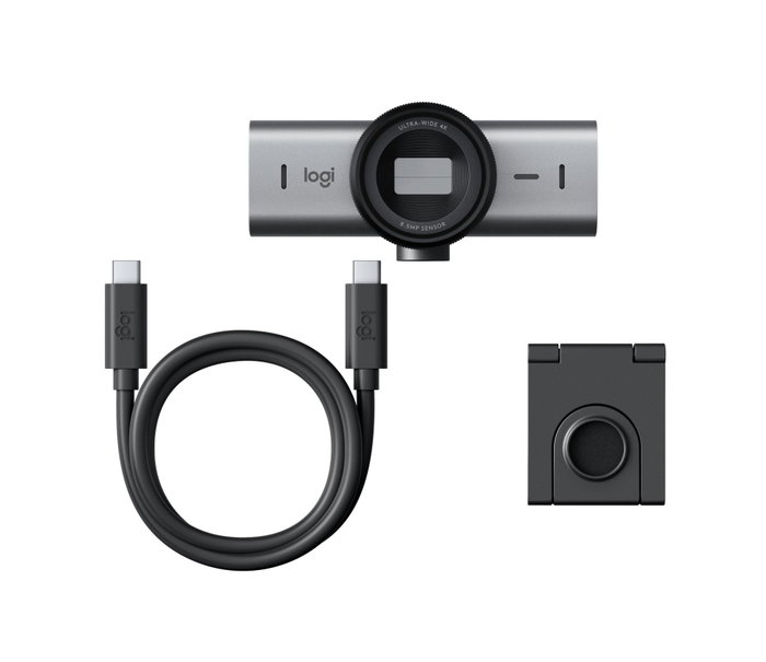 Logitech MX Brio Cámara Web 4K Ultra HD - Grafito