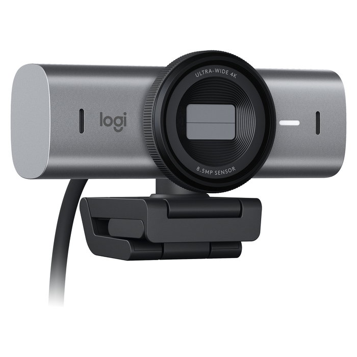 Logitech Brio 705 Cámara Web 4K Master Series Grafito, 3840 x 2160, 30 fps, Zoom 4x, Tapa de Privacidad, USB-C 960-001559
