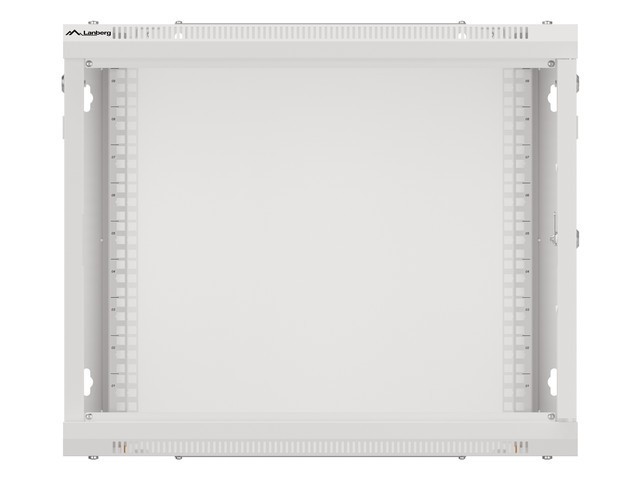 Lanberg Armario rack de pared 19 pulg 9U 600x600 gris