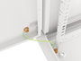 Lanberg Armario rack de pared 19 pulg 9U 600x600 gris