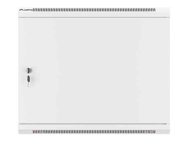 Lanberg Armario rack de pared 19 pulg 9U 600x600 gris
