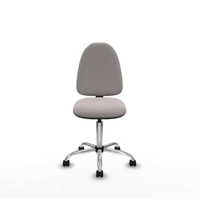 PIQUERAS Y CRESPO Silla de oficina Aýna sin brazos en blanco PIQUERAS Y CRESPO Silla de oficina Aýna sin brazos en blanco