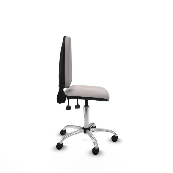 PIQUERAS Y CRESPO Silla de oficina Aýna sin brazos en blanco PIQUERAS Y CRESPO Silla de oficina Aýna sin brazos en blanco