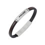 Pulsera Hombre Police PEAGB0079202 Acero Inoxidable Negro