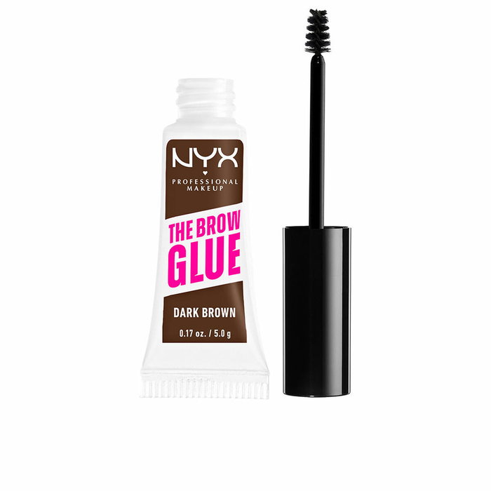Nyx Professional Make Up The Brow Glue gel cejas dark brown Nyx Professional Make Up The Brow Glue gel cejas dark brown