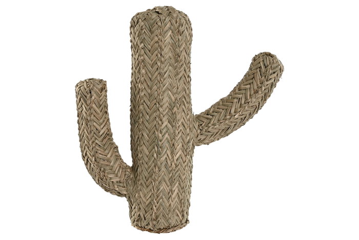 DKD Home Decor Decoración Seagrass Cactus Natural 45x13x49 cm DKD Home Decor Decoración Seagrass Cactus Natural 45x13x49 cm