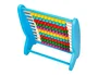 Liderpapel Ábaco de madera con 100 bolas de colores