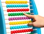 Liderpapel Ábaco de madera con 100 bolas de colores
