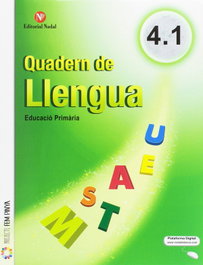 Quadern llengua 4t.primaria. Trimestral, VV.AA - NADAL EDARCA EDITORIAL