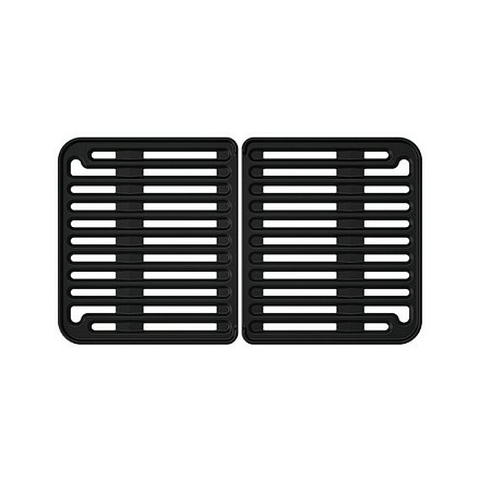 Campingaz Compact 3L Parrilla de Gas 3 Llamas, 7500 W, 2135 cm², 27 kg, Negro