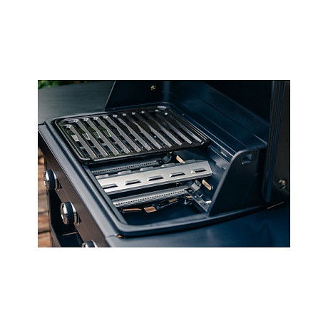 Campingaz Compact 3L Parrilla de Gas 3 Llamas, 7500 W, 2135 cm², 27 kg, Negro