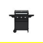 Campingaz Compact 3L Parrilla de Gas 3 Llamas, 7500 W, 2135 cm², 27 kg, Negro