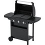 Campingaz Compact 3 L Barbacoa de gas con 3 quemadores, Negra