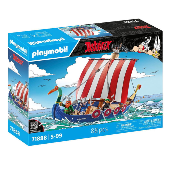 Playmobil Astérix: Barco Pirata 71888 Playmobil Astérix: Barco Pirata 71888