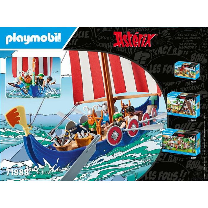 Playmobil Astérix: Barco Pirata 71888 Playmobil Astérix: Barco Pirata 71888