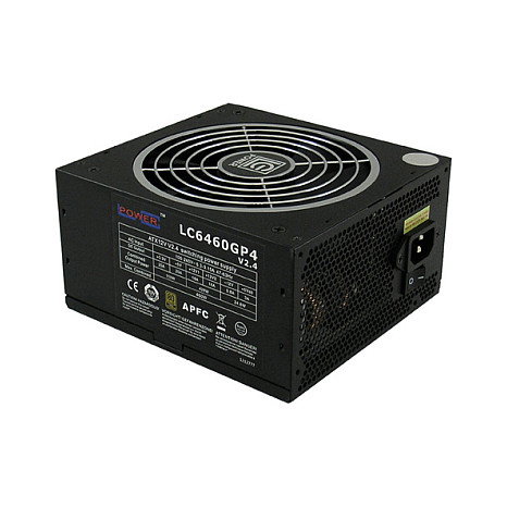 Fuente de alimentaciÓn lc-power lc6460gp4 v2.4 - gp4 460 w 20+4 pin atx atx negro
