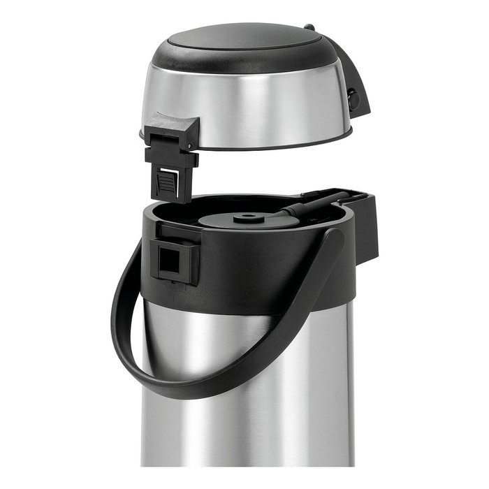 Bartscher 150992 termo de 3L negro y plata