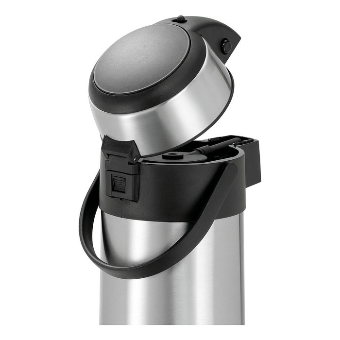 Bartscher 150992 termo de 3L negro y plata