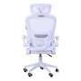 Mars Gaming Silla Ergonómica MGCERGOPROWH Malla Transpirable Soporte Lumbar Blanco