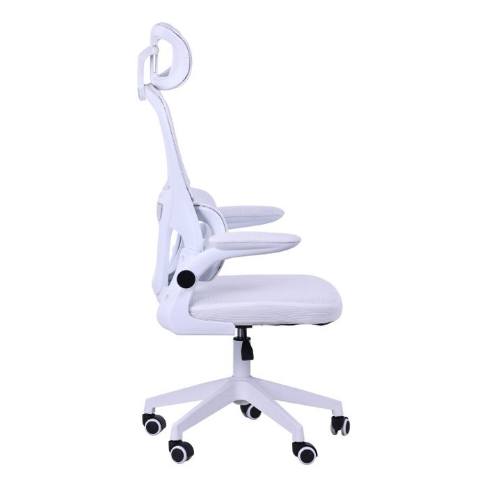 Mars Gaming Silla Ergonómica MGCERGOPROWH Malla Transpirable Soporte Lumbar Blanco