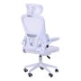 Mars Gaming Silla Ergonómica MGCERGOPROWH Malla Transpirable Soporte Lumbar Blanco
