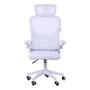 Mars Gaming Silla Ergonómica MGCERGOPROWH Malla Transpirable Soporte Lumbar Blanco