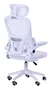 Mars Gaming MGC-ERGOPROWH Silla Ergonómica Gaming y Oficina Blanca, Malla Transpirable, Soporte Lumbar Ajustable, Reposacabezas, Inclinación 3-18°, Altura 120-130 cm