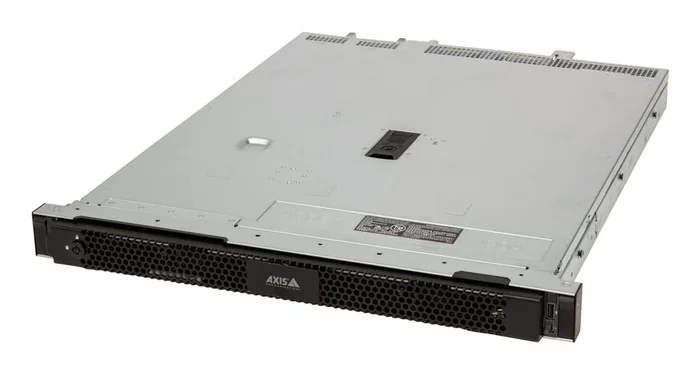 Axis 02538-001 Servidor de Almacenamiento en Bastidor 1U con Procesador Intel Xeon E, 32 TB HDD, Windows 10 IoT Core, Gris
